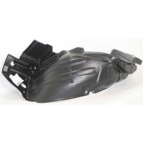 Evan Fischer Fender Liner Front, Driver Side Compatible With 2007-2008 Honda Fit Plastic Material - Ho1250112 #TOP2