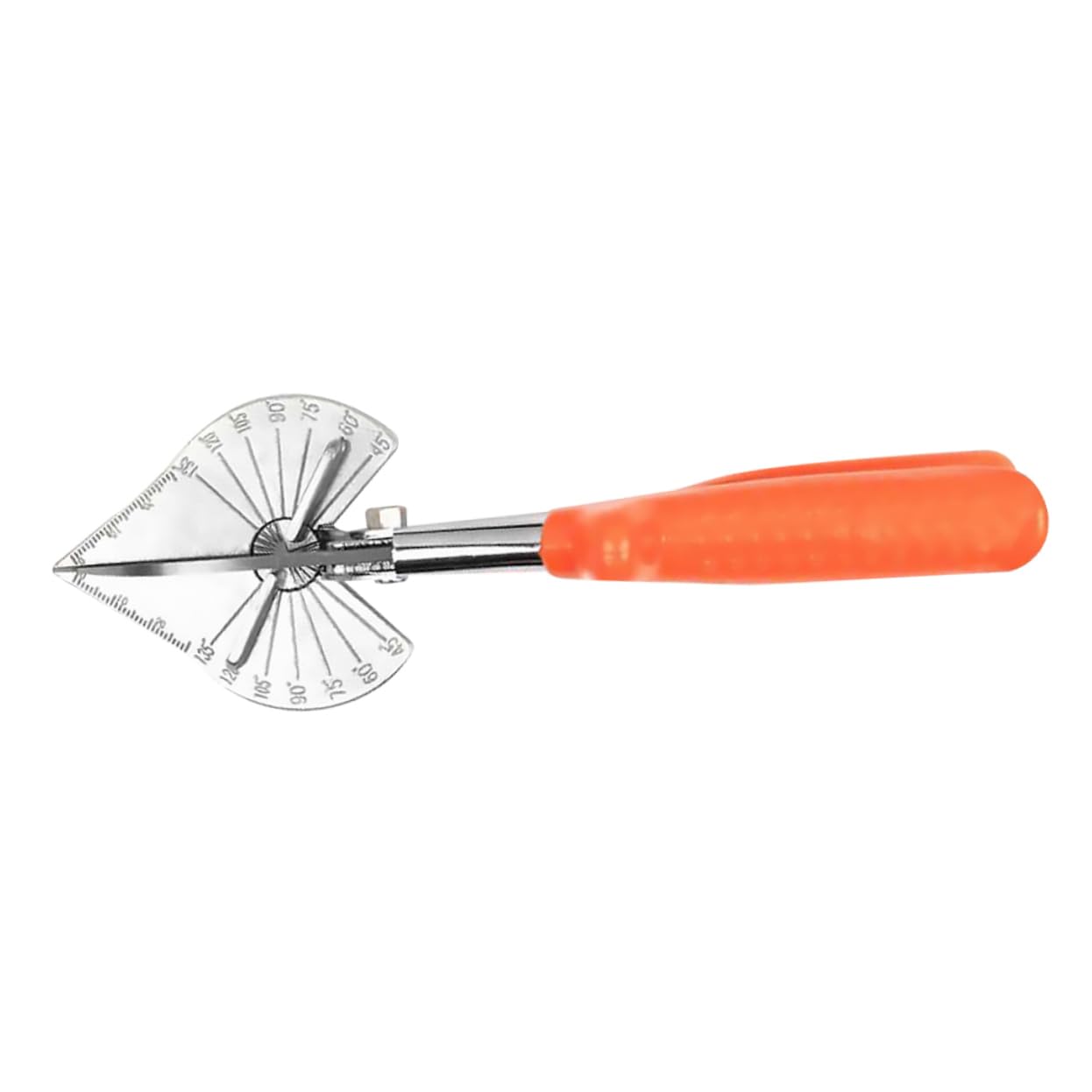 WOONEKY Tijeras Herramienta Manual de Acero y Pvc para Canaletas Multiángulo Ángulo de Corte Ajustable Naranja para Carpintería y Molduras de Madera