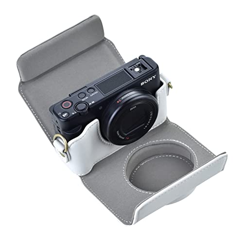 Funda vintage de cuero PU para Sony ZV1 miniatura 4