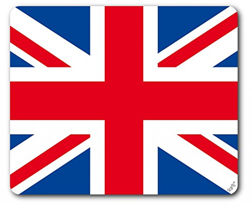 1art1 Drapeaux du Monde Drapeau du Royaume Uni, Union Jack Tapis De Souris 23x19 cm