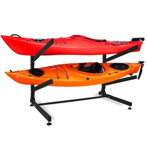 Wemily Kayak Storage Rack Storage Organizer with Foam Padding