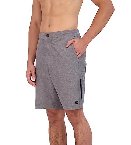 Eddie Bauer Men's Hybrid SPF 50+ Swim Trunks 9" Inseam Perfect Blend of Comfort, Stretch & Protection for Outdoor Enthusiasts2