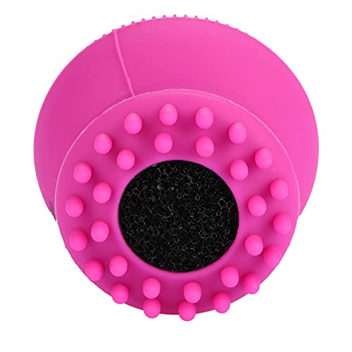 Akozon Cepillo de Limpieza Facial: Herramienta de Lavado de Pulpo de Medusas Exfoliante con Función de Masaje, Limpiador Profundo para Eliminación de Maquillaje, Cepillo Facial de Silicona - Verde