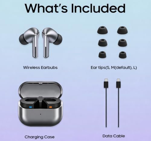 Image of Original for Samsung Buds 3 Bluetooth TWS Earbuds with Mic - 360 Surround Audio, Fast Pair, Long 37 Hours Playback (Grey)