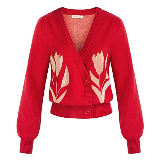 Dam elegant kofta festlig bolero jäckchen basic bolero jacka fritid boleroshrug BP0251A21, röd, S