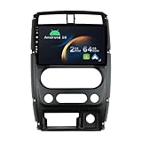 YUNTX [2+64G] Android 16 Radio avec Navigation pour Suzuki Jimny（2007 2015: [Intégré CarPlay/Android Auto/GPS]  IPS 9