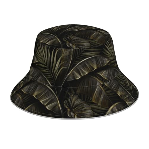 Image of Bucket Hat Beach Summer Sun Hat Reversible Fisherman Hats Double Sided Wearing for Women Men Boys Girls