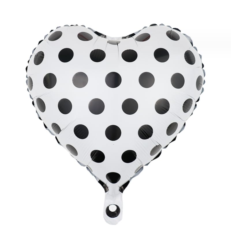 Amazon | 風船 バルーン20 個ハート型水玉 18 インチアルミフィルム
