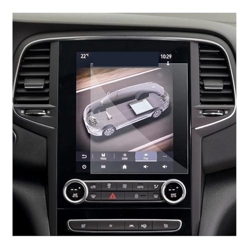 Film protecteur navigation Megane anti-rayures écran tactile 9.3 pouces fin de la poussière