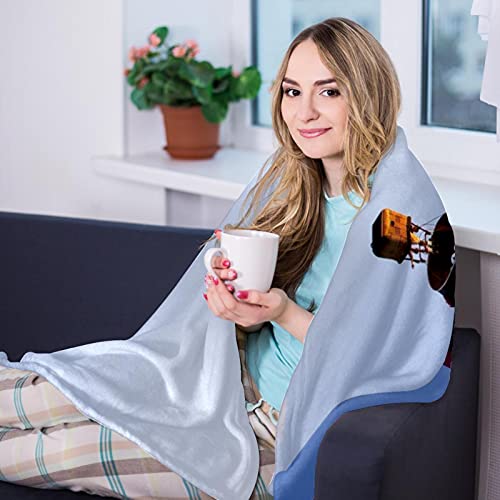 Couverture douce montgolfière plaid de qualité pour lit et sofa - 8