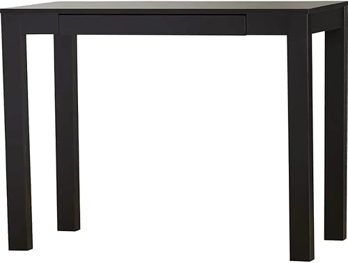 Elegante escritorio para el hogar y la oficina con cajón de almacenamiento | Hecho de madera de ingeniería altamente duradera con acabado sólido |