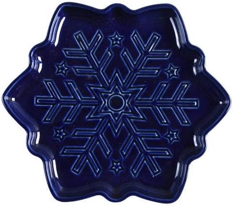 Fiesta Tableware Company Twilight (Intro 2021) Snowflake Shaped Plate