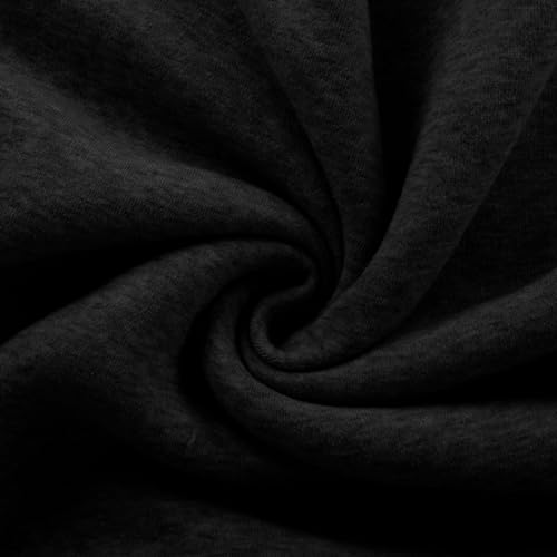 Casual Hoodies for Men Pure Basic Classic Sweatshirt Loose Hooded Plus Size Long Sleeve Hoodie Pullover with Pocket3