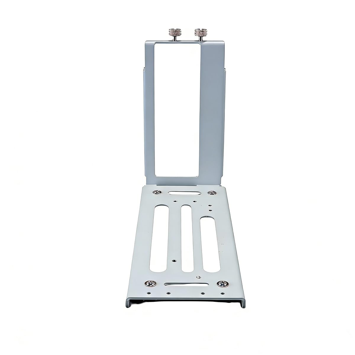 Soporte Vertical de Metal para GPU para Tarjetas gráficas en el chasis del Ordenador (Blanco)