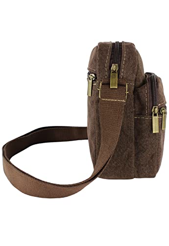 Lenna's Shoulder Bag Bolsa Transversal Pequena A009 Marrom