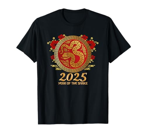 Happy Chinese New Year 2025 Year of the Snake 2025 Camiseta