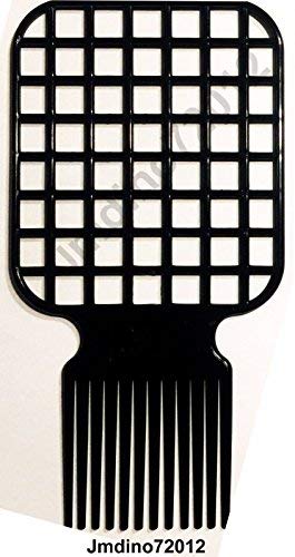Afro & Twist Comb Barber Favored Black by iShapify LLC