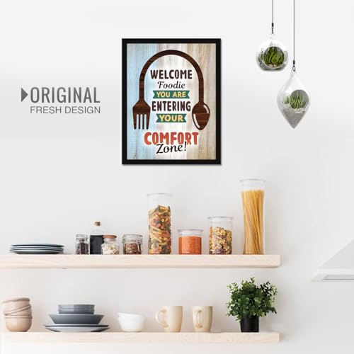 Image of Chaka Chaundh Kitchen Wall Hanging (Multicolor)