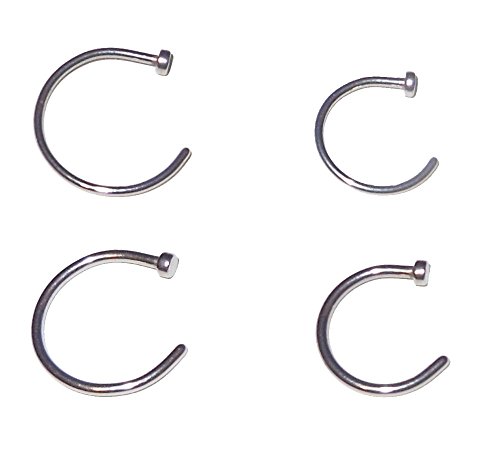 The Home of Hot Deals Nose Hoop 316L Surgical Steel Nose Ring