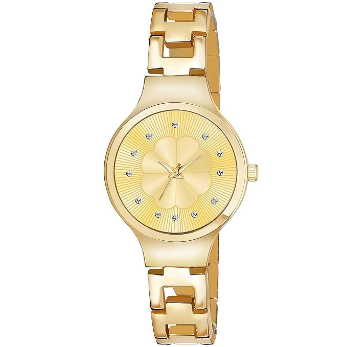Analog Watch - for Girls Beautiful Flower Chain Type Watches Collection for Girls (Gold) (B0CY9K4LX9) Amazon Price History, Amazon Price Tracker