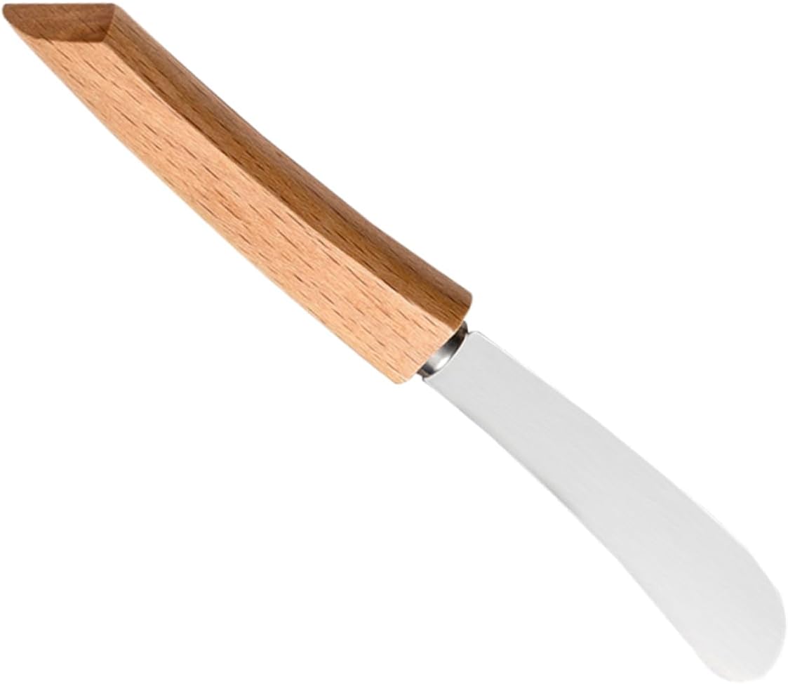 Stainless Steel Butter Spreader, Long Handle Bread and Jam Spatula
