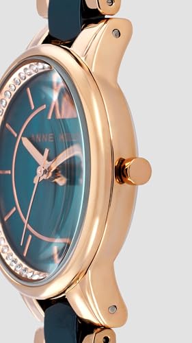 Anne Klein blue ceramic luxury watch – image 5
