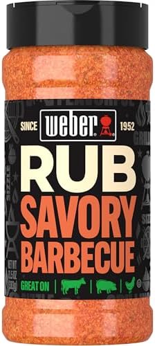 Weber Savory Barbecue Dry Rub, 13.5 Ounce