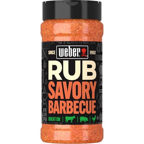 Weber Savory Barbecue Dry Rub, 13.5 oz