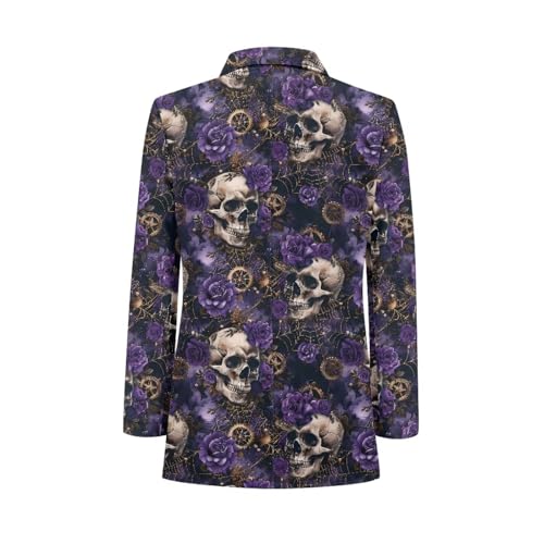 Men's Sport Coat Casual Blazer One Button Suit Jacket Regular Fit Sportcoat for Dinner,Prom,Party4