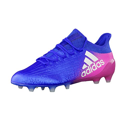 adidas X 16.1 Fg, Scarpe da Calcio Uomo, Blu (Azul/Ftwbla/Rosimp), 44 2/3 EU