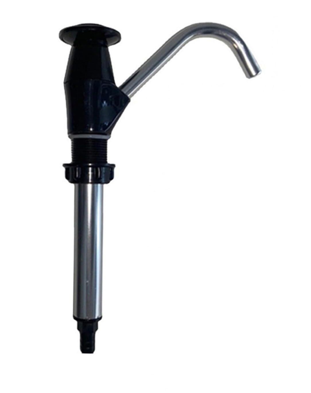 Handwasserpumpe for Wohnwagen und Wohnmobil – 275 mm selbstansaugender Spültischhahn(Black)