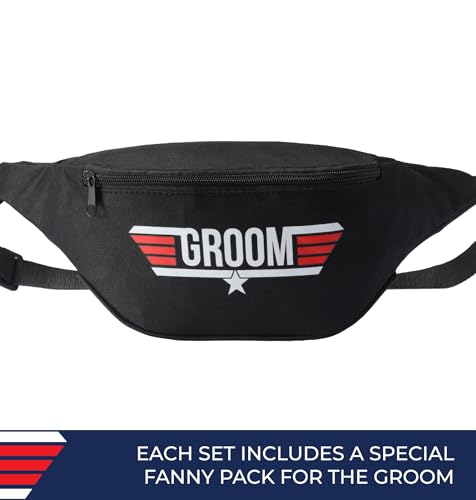Pop Fizz Designs Bachelor Fanny Packs | Groom and Wingman Fanny Packs (12) by Pop Fizz Designs - Used condition - Image 5