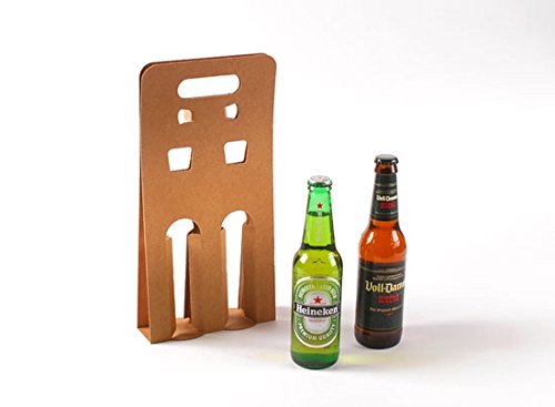 Scatola per bottiglie di birra da 33cl. Set da 25 unità - L