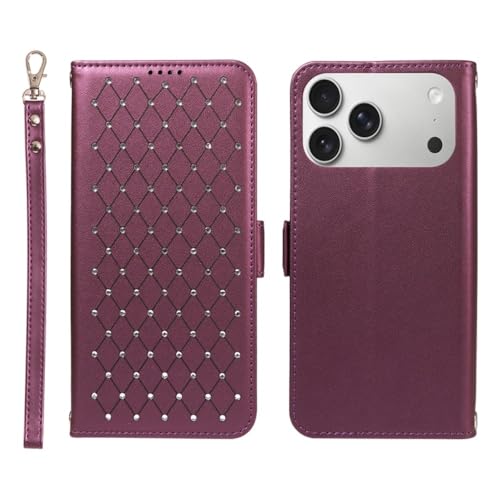 Étui iPhone 16 Plus violet cuir pour exprimer votre style