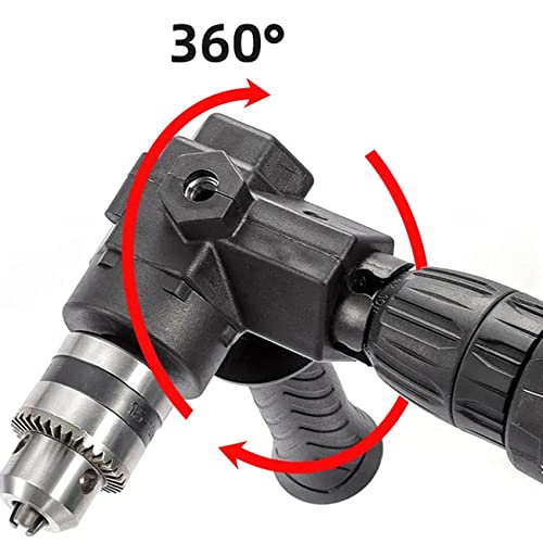 Wosieue 90 graden hoekconverter hoekboor-conversiekop elektrische universele schroevendraaier hoekboor - Afbeelding 3