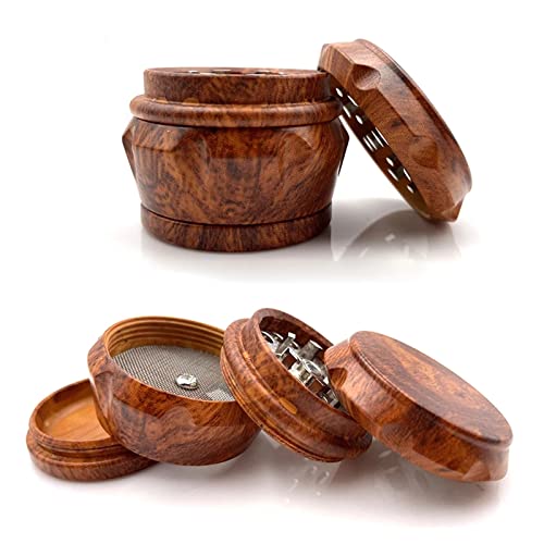 Grinder Molinillo De Polen Especias Manual Grinder Portátil Trituradora Polen Especias Trituradora Para Herramienta Molienda De Especias De Cocina Para Hierbas Secas,Polen,Flores,Especias,Tabaco