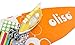 Oliso Standard Size Ironing Board Cover, 100% Cotton, 54 Inch by 15 Inch, Orange