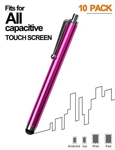 Liberrway Stylus Pen 70 Pack Of Pink Purple Black Green Silver Stylus Universal Touch Screen Capacitive Stylus For Kindle Touch Ipad Iphone 6/6S 6Plus 6S Plus Samsung S5 S6 S7 Edge S8 Plus Note #TOP2