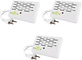 Kit c/ 03 Aparelho Anti Mofo Elétrico Eletrônico 110v Ácaro Fungos Bolor Legon Bye Mofo AM01-110v