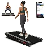 Freepi Walking Vibration Pad with Incline,3.8 MPH Under Desk Treadmill with Remote Control and APP,2.5HP Quiet Motor Treadmills for Home