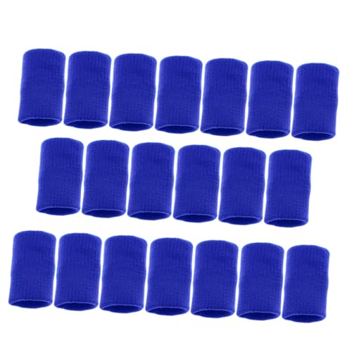 PartyKindom Nylon Finger Sleeves 30pcs Breathable Elastic Volleyball Finger Protector
