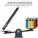 Electric Lighter with Safety Lock USB Rechargeable Windproof & Flameless Plasma Arc Lighter for Easter Basket Stuffers