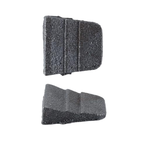 Ausi 6 cuñas de metal macizo (hierro gris): kit de repuesto para mangos de martillo/hacha y herramientas de herrería