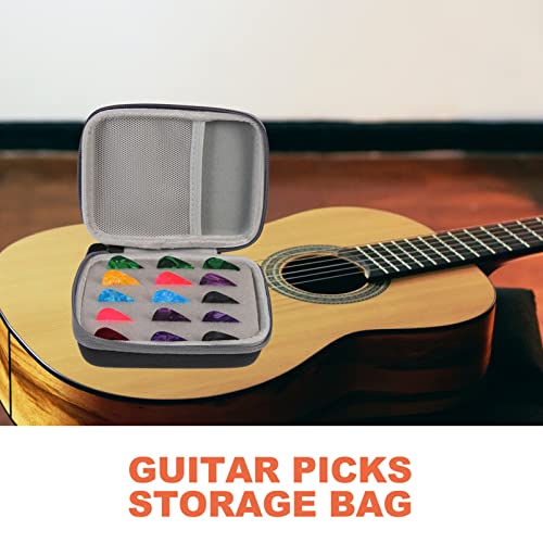 Vaguelly 15 Pièces Médiators Médiators 1Pc Eva Mallette de Rangement Antichoc Pièces D’instrument Cadeaux pour Guitare… - Les Beatles, Paul McCartney, John Lennon, RIngo Starr, George Harrison Vaguelly 15 Pièces Médiators Médiators 1Pc Eva Mallette de Rangement Antichoc Pièces D'instrument Cadeaux pour Guitare… – Image 5