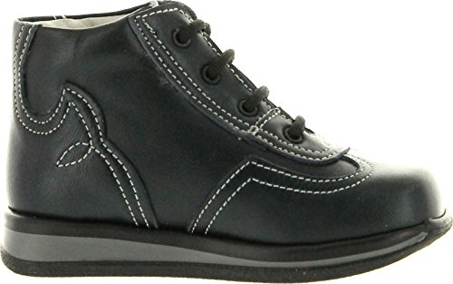 Iacovelli Girls 4101 First Walker Italian Lace Up Booties2