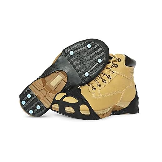 Due North APINDUSTRIAL-LRG All Purpose Ice Traction Device, Rbbr, PR