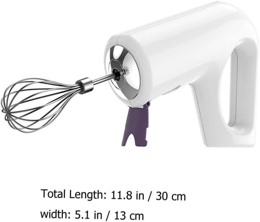 1pc Save Electric Egg Beater Handheld Mixer for Mixing Egg Whisk Lightweight Kitchen Tool