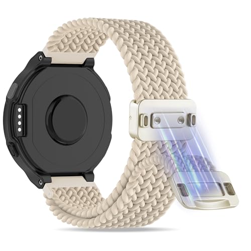Correa de Nylon Trenzado Ajustable con Cierre Magnético para Garmin miniatura 3