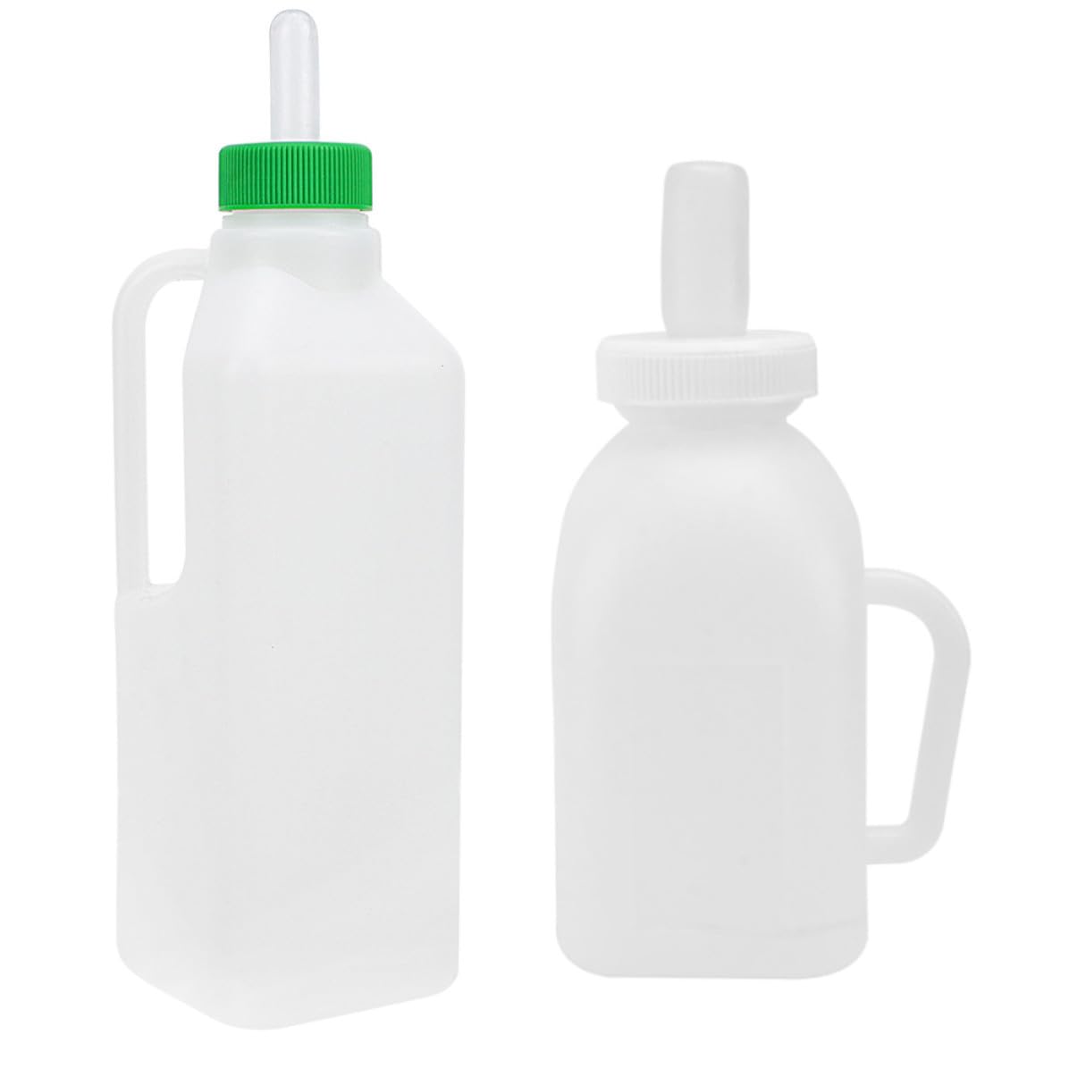Biberón portátil para terneros con botellas de plástico de 1l y 850ml 8