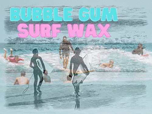Bubble Gum Surf Wax Original Formula | Superior Adhesion Surfboard Wax, Classic Bubble Gum Scented, And Hand Poured In California | 6 Pack (Cool) #TOP1